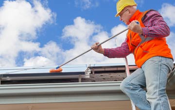 Hurliness soft wash roof cleaning